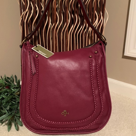 orYANY Handbags - ORYANY Leather Bag- NWT- Burgundy- Incl. dust bag.